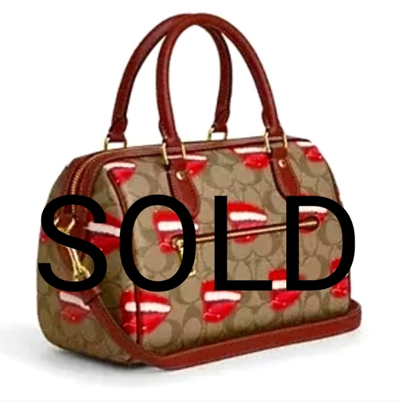 Coach Handbags - FINAL MARKDOWN❣️NEW Coach X Tom Wesselmann Rowan Med. Satchel/Crossbody Bag
